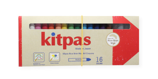 Kitpas Singapore Rice Bran Crayons Non Toxic